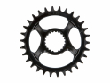 GARBARUK Chainring Round Direct Mount | 1-speed narrow-wide Shimano XTR M9100 | 30 Teeth black