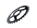 GARBARUK Chainring Round Direct Mount | 1-speed narrow-wide Shimano XTR M9100 | 28 Teeth silver