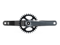 GARBARUK Chainring Round Direct Mount | 1-speed narrow-wide Shimano XTR M9100 | 28 Teeth silver
