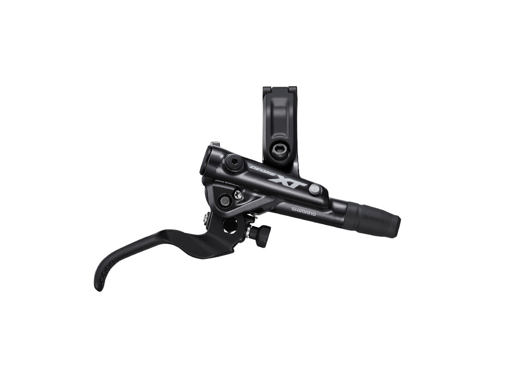 SHIMANO Deore XT M8100 M8120 Disc Brake and Lever Post Mount 2-Piston Hydraulic Black