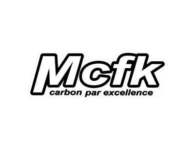 MCFK Aufkleber für Sattel, Sattelstütze und Lenker gold