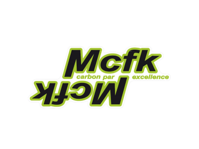 MCFK Aufkleber für Vorbau grün
