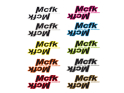 MCFK Decals for Stem green