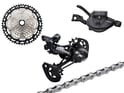 SHIMANO Deore XT Upgrade Kit M8120 1x12-fach | Kassette 10-45 Zähne Schalthebel SL-M8100 | für I-Spec EV