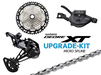 SHIMANO Deore XT Upgrade Kit M8100 1x12-speed | Cassette...