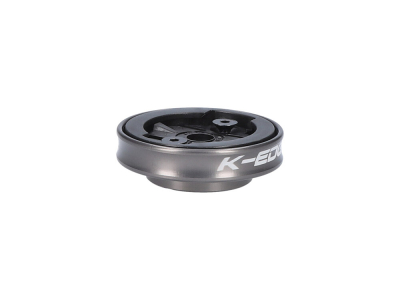 K-EDGE Computerhalterung Garmin Gravity Top Cap | grau