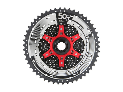 SUNRACE Cassette CSMZ91X 10-50 Teeth | 12-speed for SRAM XD black