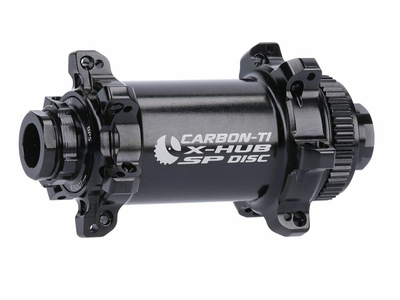 CARBON-TI Vorderradnabe X-Hub SP Center Lock fr 12x100 mm Steckachse | 24 Loch giftgrn