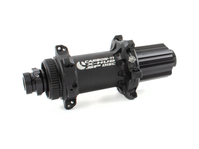 CARBON-TI Rear Hub X-Hub SP Center Lock X-12 for 12x142 mm Thru Axle | 24 Hole | Freehub Campagnolo  red