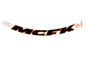 MCFK Aufkleber für Felgen | MTB | 27,5" orange