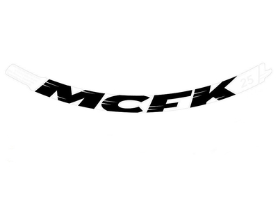 MCFK Aufkleber für Felgen | Road | 25 mm