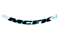 MCFK Aufkleber für Felgen | Road | 25 mm gelb