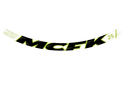 MCFK Aufkleber für Felgen | Road | 25 mm silber