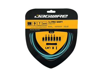 JAGWIRE Shifting Cable Set Pro Shift 1x | for 1-speed gear shift stealth black