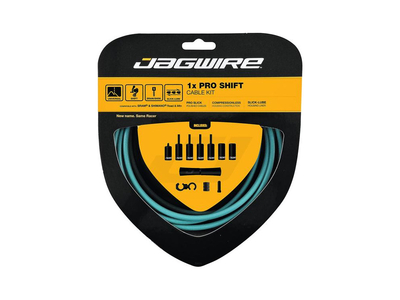 JAGWIRE Shifting Cable Set Pro Shift 1x | for 1-speed gear shift blue