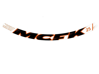 MCFK Sticker for rims | Road | 45 mm
