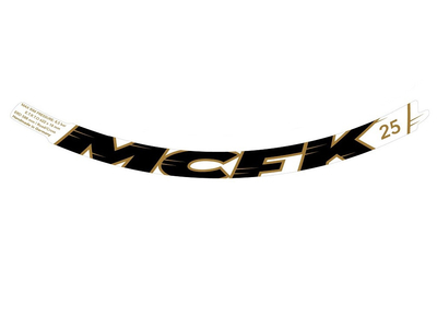 MCFK Aufkleber für Felgen | Gravel | 27,5 grau
