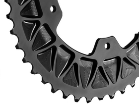 ABSOLUTE BLACK Chainring Premium Sub Compact oval 2-speed...