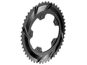 ABSOLUTE BLACK Chainring Premium Sub Compact oval 2-speed BCD 110/5 | 48 Teeth black outside