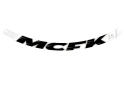 MCFK Sticker for rims | Gravel 25 mm | 28" white