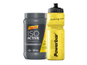 POWERBAR Isoactive Isotonic Sports Drink Lemon | Can 600g + Powerbar Drink Bottle yellow 750 ml PROMOTION