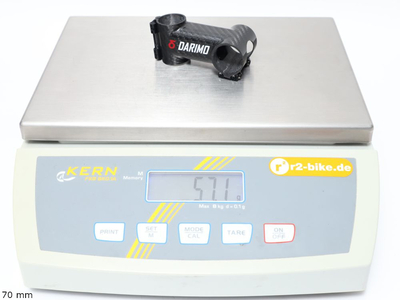 DARIMO CARBON Vorbau IX2 3K glnzend | -6 70 mm