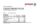 SPONSER Energygel Liquid Energy Plus with Caffeine | 70g Tube