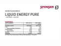 SPONSER Energygel Liquid Energy Pure | 18 Tubes Box