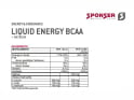 SPONSER Energygel Liquid Energy BCAA Strawberry-Banana | 18 Tuben Box