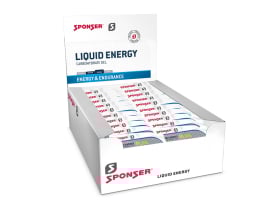 SPONSER Energygel Liquid Energy Plus with Caffeine | 40...