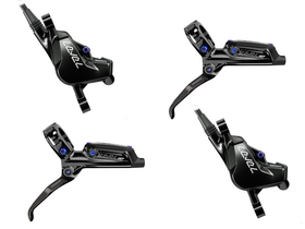 SRAM Disc Brake Level Ultimate black anodized / rainbow Set