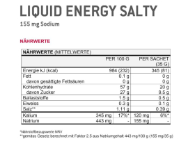 SPONSER Energiegel Liquid Energy Salty | 35g Beutel