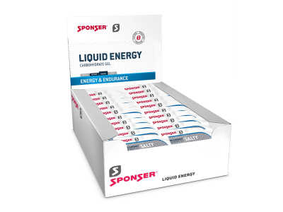 SPONSER Energygel Liquid Energy Salty | 40 Sachet Box