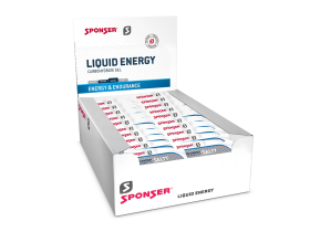 SPONSER Energiegel Liquid Energy Salty | 40 Beutel Box