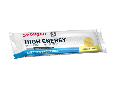 SPONSER Energybar High Energy Bar Banana | 45g Bar