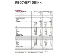 SPONSER Recovery Drink Strawberry-Banana | 1200g Can