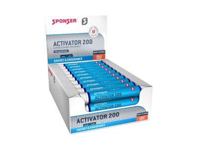 SPONSER Ampoules Activator 200 with Caffeine Fruit Boost | 30 Ampoules Box