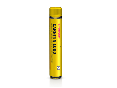 SPONSER Drinking Ampoule L-Carnitin 1000 | 30 x 25 ml...