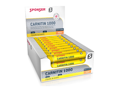 SPONSER Trinkampulle L-Carnitin 1000 | 30 x 25 ml Ampullen Box