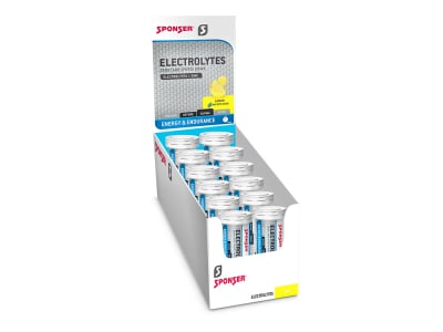 SPONSER Electrolyt Tablets Electrolytes Lemon | 12 Tubes Box