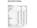 SPONSER Regenerationsgetränk Recovery Drink Strawberry-Banana | 60g Beutel