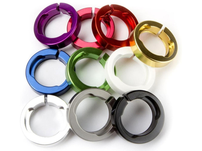 ODI Klemmringe Lock Jaw Clamps für Lock-On Grip System black