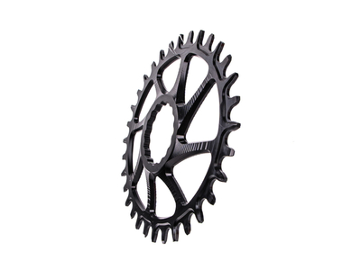 GARBARUK Kettenblatt Melon Direct Mount oval | 1-fach narrow-wide e*thirteen Kurbel 32 Zhne silber