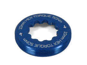 HOPE Lock Captive Nut for EVO Crankset blue