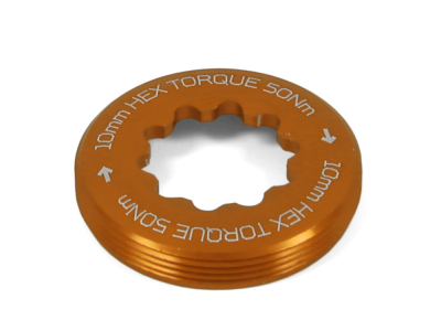 HOPE Lock Captive Nut for EVO Crankset orange
