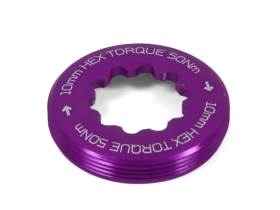 HOPE Lock Captive Nut for EVO Crankset purple