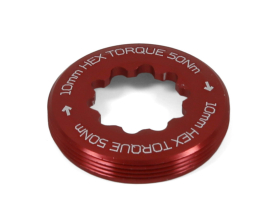 HOPE Lock Captive Nut for EVO Crankset red