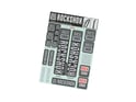 ROCKSHOX Sticker Decal Set für 35 mm Federgabel | farbig rot