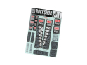 ROCKSHOX Decal Set for 35 mm Suspension Fork | colored neon green