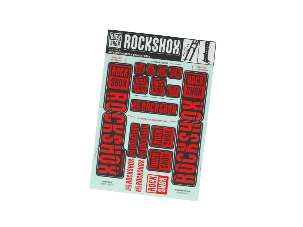 rock shox red
